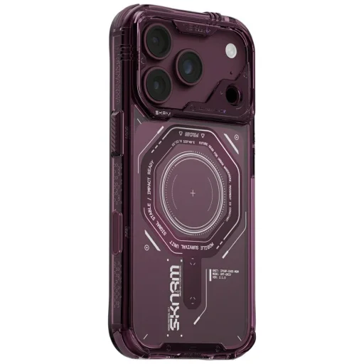 iPhone 18 Pro / 17 Pro bordové puzdro Skinarma Magma MagSafe - 2
