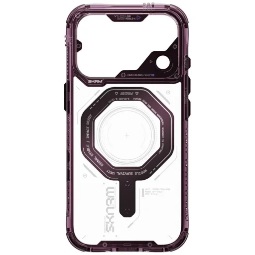 iPhone 18 Pro / 17 Pro bordové puzdro Skinarma Magma MagSafe - 4