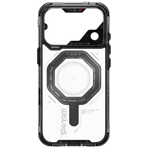 iPhone 18 Pro / 17 Pro grafitový zadný kryt Skinarma Magma MagSafe - 4