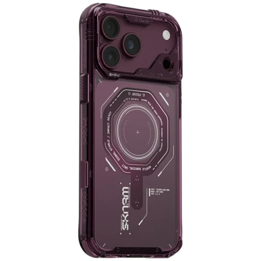 iPhone 18 Pro Max / 17 Pro Max bordové puzdro Skinarma Magma MagSafe - 2