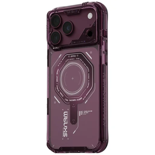 iPhone 18 Pro Max / 17 Pro Max bordové puzdro Skinarma Magma MagSafe - 3
