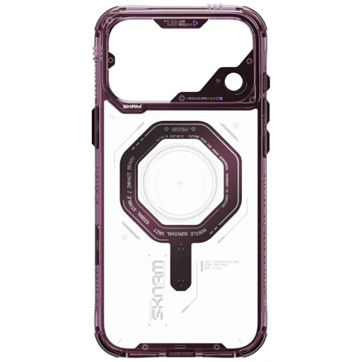 iPhone 18 Pro Max / 17 Pro Max bordové puzdro Skinarma Magma MagSafe - 4