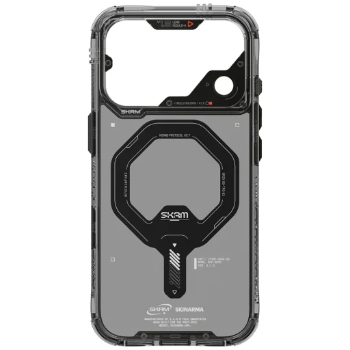 Apple iPhone 18 Pro / 17 Pro grafitové puzdro Skinarma Saido Mag Charge MagSafe - 4