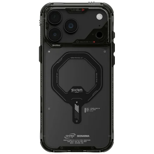 iPhone 18 Pro Max / 17 Pro Max grafitové puzdro Skinarma Saido Mag-Charge MagSafe - 1