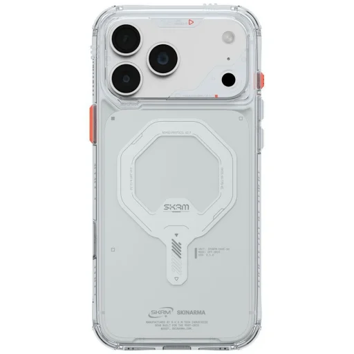 Apple iPhone 18 Pro Max / 17 Pro Max priehľadný zadný kryt Skinarma Saido MagSafe - 1