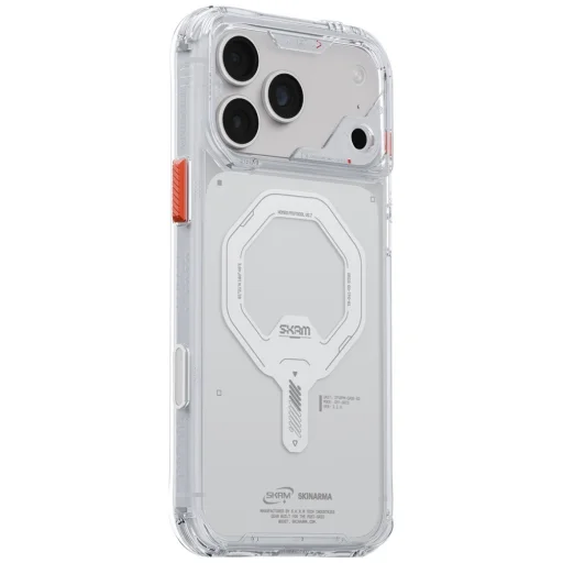Apple iPhone 18 Pro Max / 17 Pro Max priehľadný zadný kryt Skinarma Saido MagSafe - 3