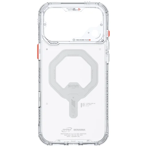 Apple iPhone 18 Pro Max / 17 Pro Max priehľadný zadný kryt Skinarma Saido MagSafe - 4