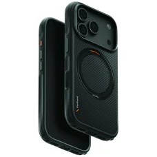 Apple iPhone 18 Pro / iPhone 17 Pro čierne puzdro UNIQ Keva Mov s nabíjaním Magclick