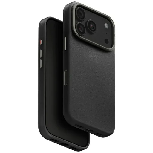 iPhone 18 Pro / 17 Pro čierne UNIQ Lyden puzdro s podporou MagClick - 1