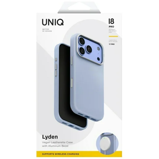 iPhone 18 Pro / 17 Pro modrý ochranný kryt UNIQ Lyden s podporou MagClick - 8