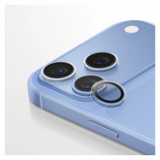 Apple iPhone 18 Pro / iPhone 18 Pro Max priehľadné ochranné sklo na šošovku fotoaparátu UNIQ Optix Clearshield Core DX2 - 4
