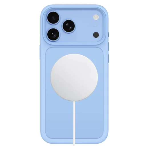 Apple iPhone 17 Pro / 18 Pro matné svetlomodré puzdro Tech-Protect Magmat MagSafe CC - 3