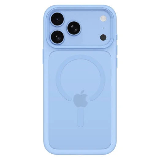 Apple iPhone 17 Pro / 18 Pro matné svetlomodré puzdro Tech-Protect Magmat MagSafe CC - 4