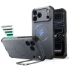  Apple iPhone 17 Pro Max / 18 Pro Max szürke ESR Cyber Tough Kickstand MagSafe ütésálló tok thumbnail