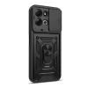 Xiaomi Redmi 17 4G / 5G čierne Tech-Protect CamShield Pro nárazuvzdorné puzdro s prsteňom a ochranou fotoaparátu thumbnail