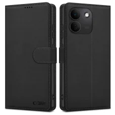 Xiaomi Redmi Note 17 Pro Max 5G matné čierne Tech-Protect Wallet knižkové peňaženkové puzdro