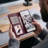 Xiaomi Redmi Note 17 Pro 5G bordové peňaženkové puzdro Tech-Protect Wallet thumbnail