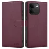 Xiaomi Redmi Note 17 Pro Max 5G bordové Tech-Protect Wallet peňaženkové puzdro s otváraním zboku thumbnail