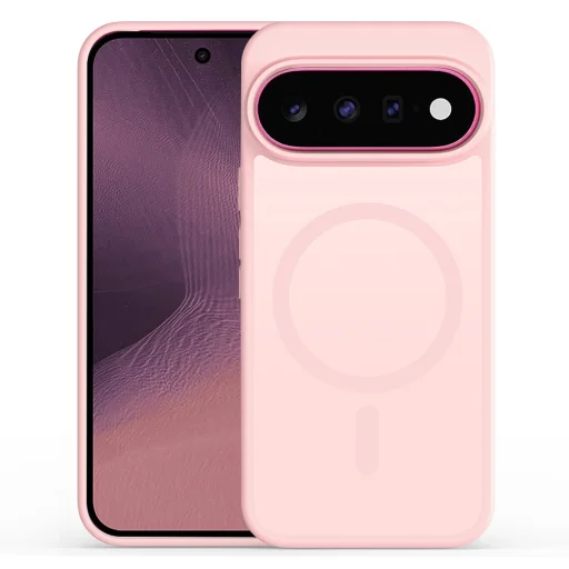 Google Pixel 11 / 11 Pro / 10 / 10 Pro / 9 / 9 Pro svetloružové puzdro Dux Ducis Yind MagSafe Series - 1