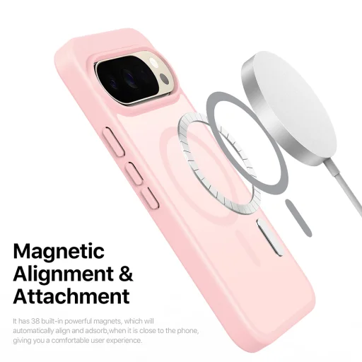 Google Pixel 11 / 11 Pro / 10 / 10 Pro / 9 / 9 Pro čierne ochranné puzdro Dux Ducis Yind MagSafe - 3