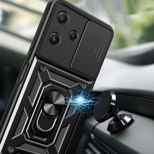 Xiaomi Redmi 12 5G čierne puzdro Techsuit CamShield - 5