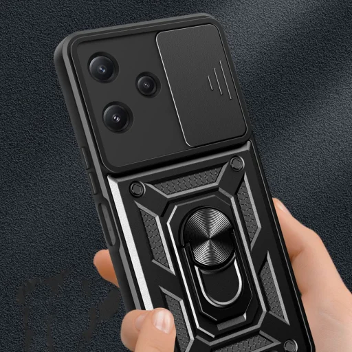 Xiaomi Redmi 12 5G čierne puzdro Techsuit CamShield - 6