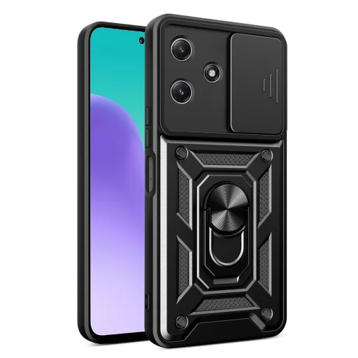 Xiaomi Redmi 12 5G čierne puzdro Techsuit CamShield - 1