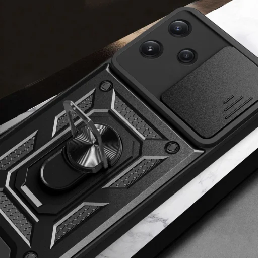 Xiaomi Redmi 12 5G čierne puzdro Techsuit CamShield - 4
