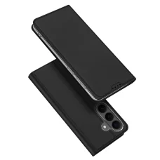 Samsung Galaxy S26 FE čierne otváracie puzdro Dux Ducis Skin Pro