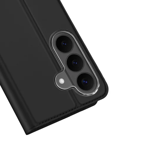 Samsung Galaxy S26 FE čierne otváracie puzdro Dux Ducis Skin Pro - 4
