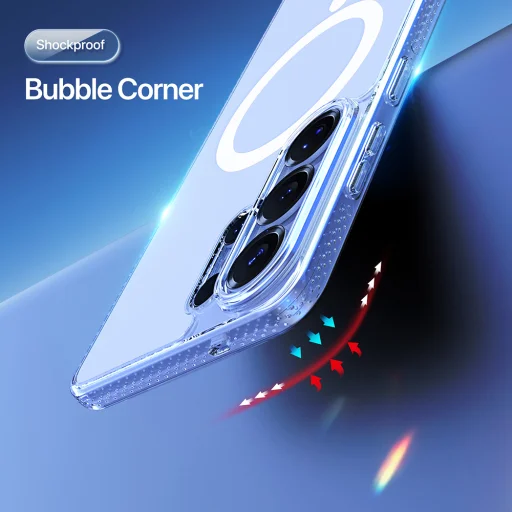Samsung Galaxy S26 Ultra priehľadný Dux Ducis Clin Magnetic magnetický nárazuvzdorný zadný kryt - 6