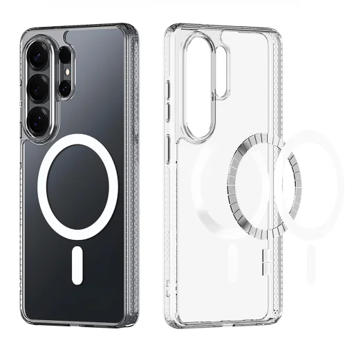 Samsung Galaxy S26 Ultra priehľadný Dux Ducis Clin Magnetic magnetický nárazuvzdorný zadný kryt - 1