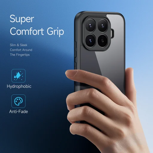  Xiaomi 17T fekete Dux Ducis Aimo védőtok - 4
