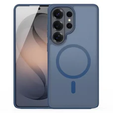  Samsung Galaxy S26 Ultra sötétkék Dux Ducis Yind MagSafe hátlap tok