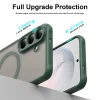 Zelené puzdro Techsuit HaloFrost II MagSafe pre Samsung Galaxy S26 FE thumbnail