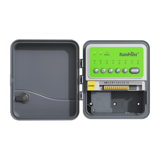 RainPoint HIC1208W 8-zónový inteligentný WiFi ovládač zavlažovania - 2