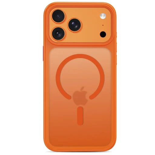 Apple iPhone 17 Pro Max / 18 Pro Max matný kozmicky oranžový Tech-Protect Magmat MagSafe CC zadný kryt - 4