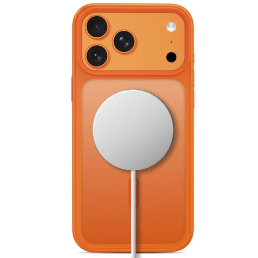 Apple iPhone 17 Pro Max / 18 Pro Max matný kozmicky oranžový Tech-Protect Magmat MagSafe CC zadný kryt - 3