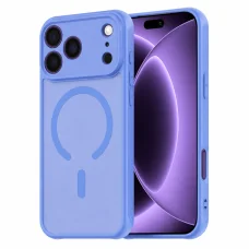  iPhone 18 Pro / iPhone 17 Pro égszínkék Techsuit HaloFrost II MagSafe tok