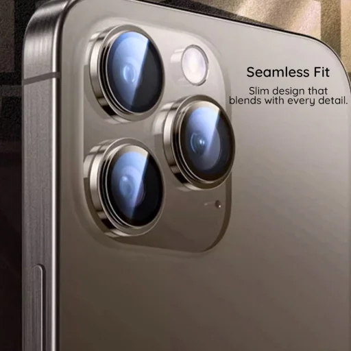Apple iPhone 18 Pro / iPhone 18 Pro Max Čierne Lito Titanium AR ochranné sklo na kameru - 10