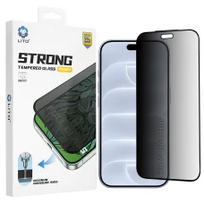 iPhone 18 Pro čierne Lito D+ Max Strong Privacy privátne tvrdené sklo