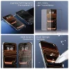 Apple iPhone 17 Pro a iPhone 18 Pro čierne Lito AR SE tvrdené ochranné sklo na displej thumbnail