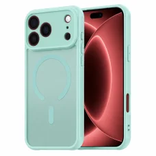  iPhone 18 Pro Max / iPhone 17 Pro Max mentazöld Techsuit HaloFrost II MagSafe tok
