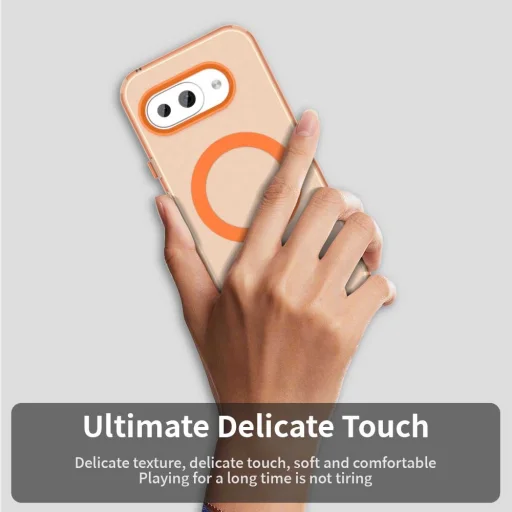 Google Pixel 10a oranžový Techsuit CandyCase MagSafe zadný kryt - 5
