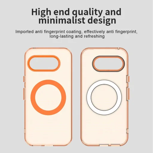 Google Pixel 10a oranžový Techsuit CandyCase MagSafe zadný kryt - 6