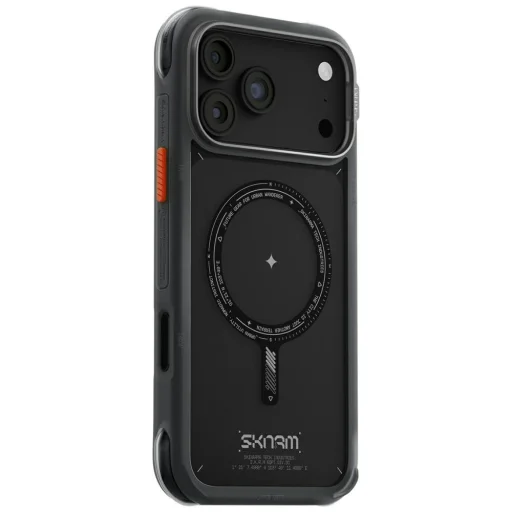 iPhone 18 Pro Max / 17 Pro Max čierne puzdro Skinarma Avion MagSafe - 4