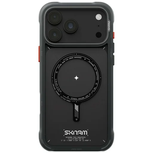 iPhone 18 Pro Max / 17 Pro Max čierne puzdro Skinarma Avion MagSafe - 1