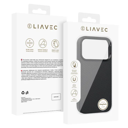 iPhone 18 Pro / 17 Pro Liavec Carbon Core ochranný kryt - 7