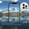 iPhone 18 Pro / 18 Pro Max čierne Hard Diamond tvrdené sklo na kameru, 3 ks thumbnail