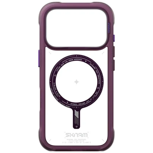  iPhone 18 Pro / 17 Pro bordó Skinarma Avion MagSafe hátlaptok - 6